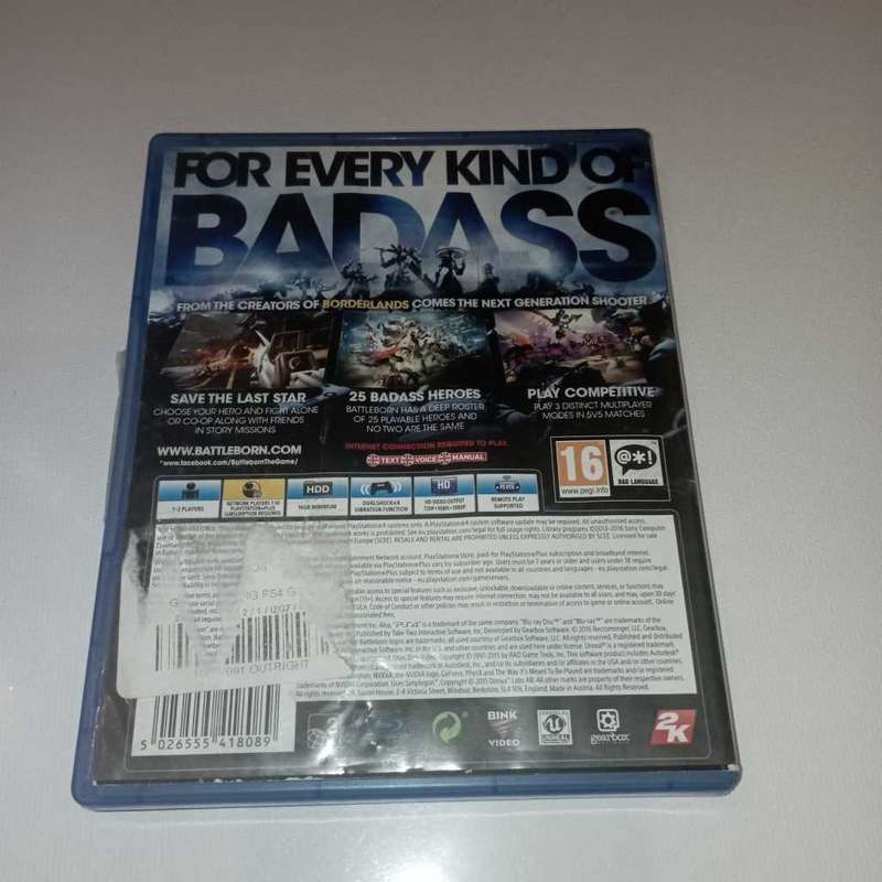 Battleborn [PS4]  **No Booklet**